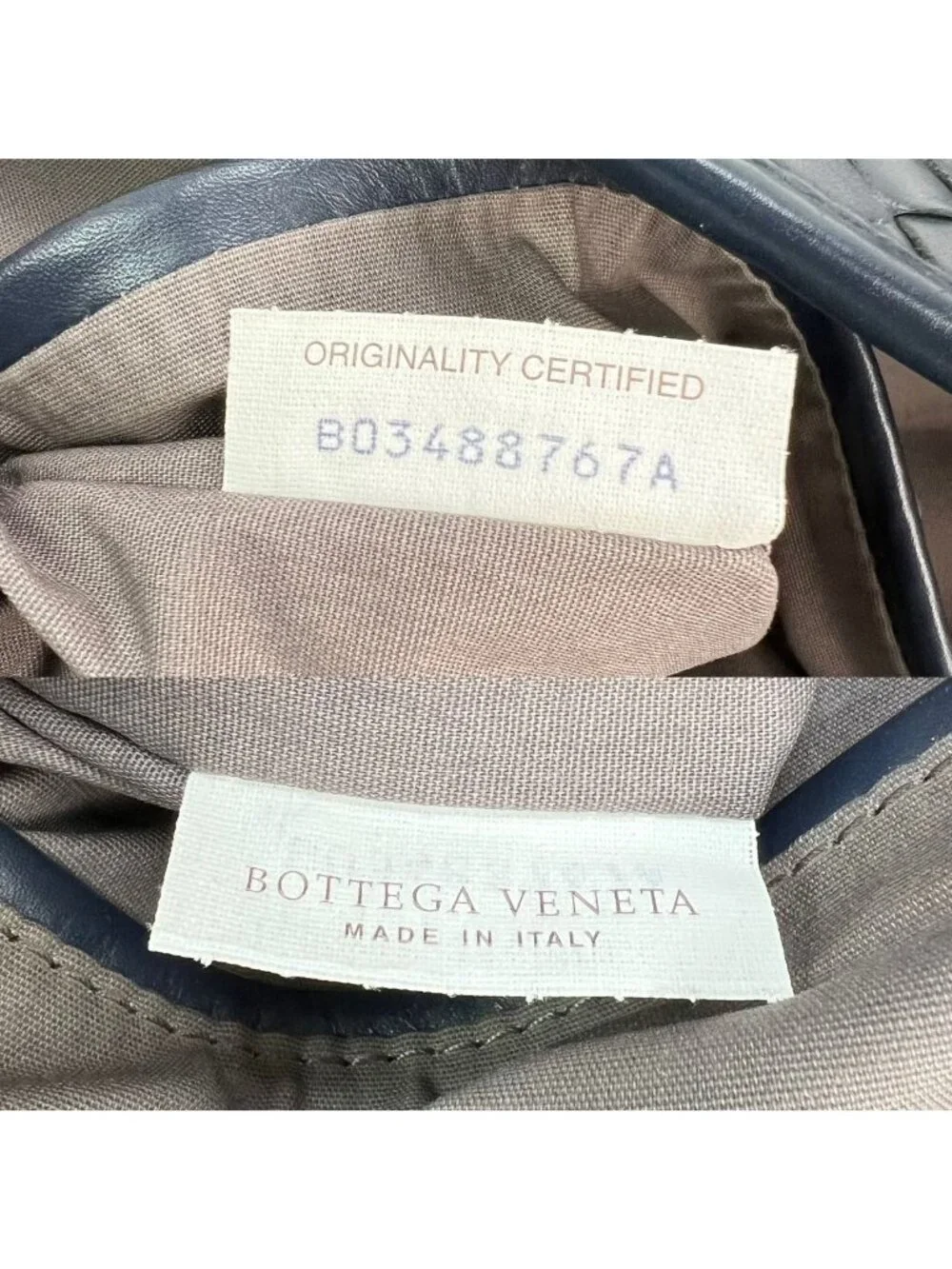 Bottega Veneta Intrecciato Top Zip Briefcase Attache Bag